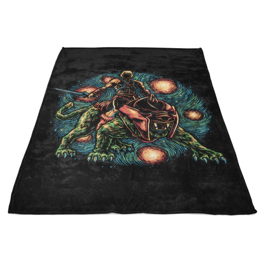 Strength and Courage - Fleece Blanket