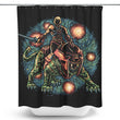 Strength and Courage - Shower Curtain