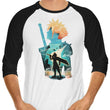 Strife Ukiyo - 3/4 Sleeve Raglan T-Shirt