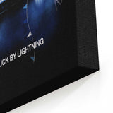 Struck by Lightning - Canvas Print