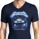 Struck by Lightning - Men's V-Neck