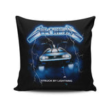 Struck by Lightning - Throw Pillow