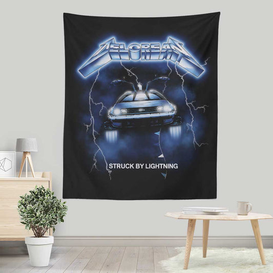 Struck by Lightning - Wall Tapestry