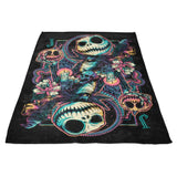 Suit of Skeletons - Fleece Blanket