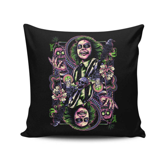 Suit of Trickery - Throw Pillow