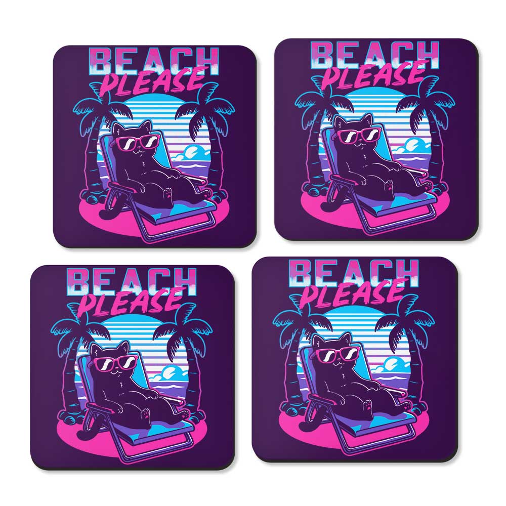 Summer Cat - Coasters