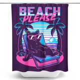 Summer Cat - Shower Curtain