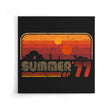 Summer of '77 - Canvas Print