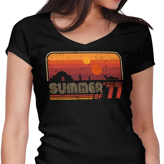Summer of '77 - Women's V-Neck