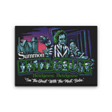 Summoning in Winter River - Canvas Print