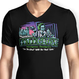 Summoning in Winter River - Men's V-Neck