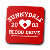 Sunnydale Blood Drive - Coasters