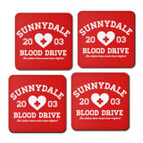 Sunnydale Blood Drive - Coasters