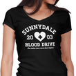 Sunnydale Blood Drive - Women's V-Neck