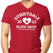 Sunnydale Blood Drive - Men's V-Neck