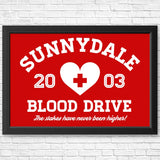 Sunnydale Blood Drive - Posters & Prints