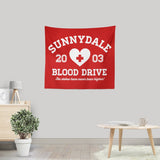 Sunnydale Blood Drive - Wall Tapestry