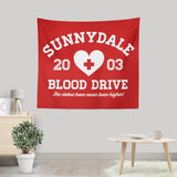 Sunnydale Blood Drive - Wall Tapestry