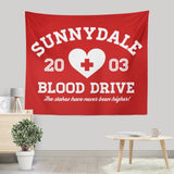 Sunnydale Blood Drive - Wall Tapestry