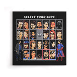 Supe Kombat - Canvas Print