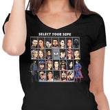 Supe Kombat - Women's V-Neck