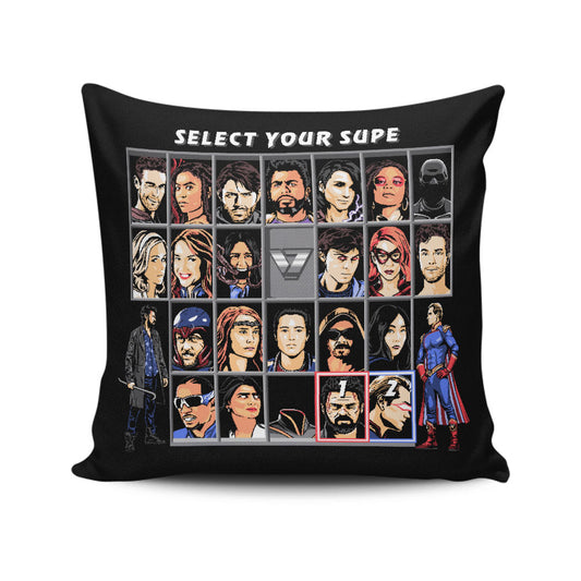 Supe Kombat - Throw Pillow