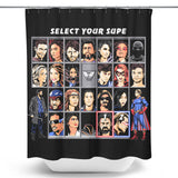 Supe Kombat - Shower Curtain