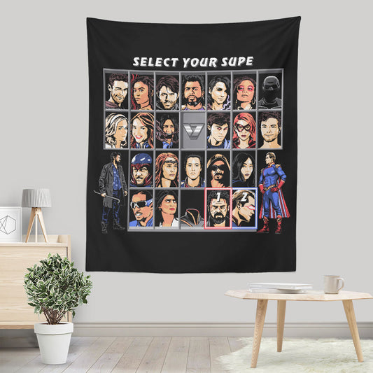 Supe Kombat - Wall Tapestry