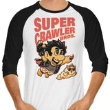Super Dungeon Crawler - 3/4 Sleeve Raglan T-Shirt