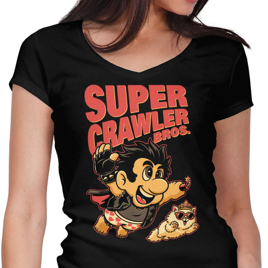 Super Dungeon Crawler - Women's V-Neck