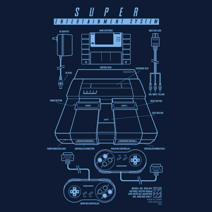 Super Entertainment System - Men's Apparel