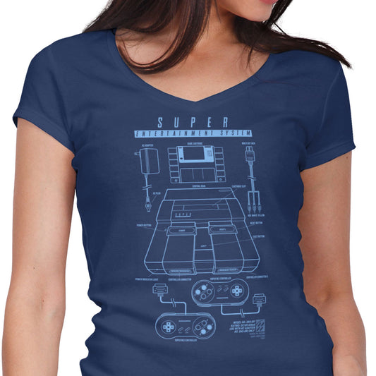 Super Entertainment System - Women's V-Neck
