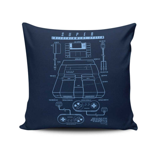 Super Entertainment System - Throw Pillow