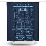 Super Entertainment System - Shower Curtain
