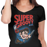Super Groovy - Women's V-Neck