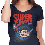 Super Groovy - Women's V-Neck