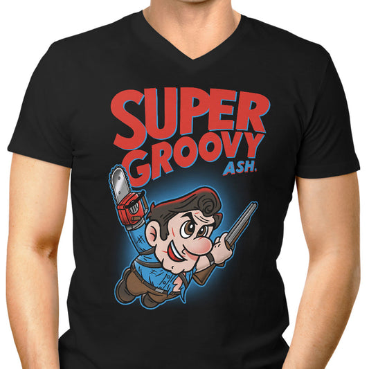 Super Groovy - Men's V-Neck