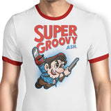 Super Groovy - Ringer T-Shirt