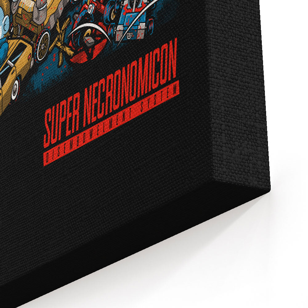 Super Horror Kart - Canvas Print