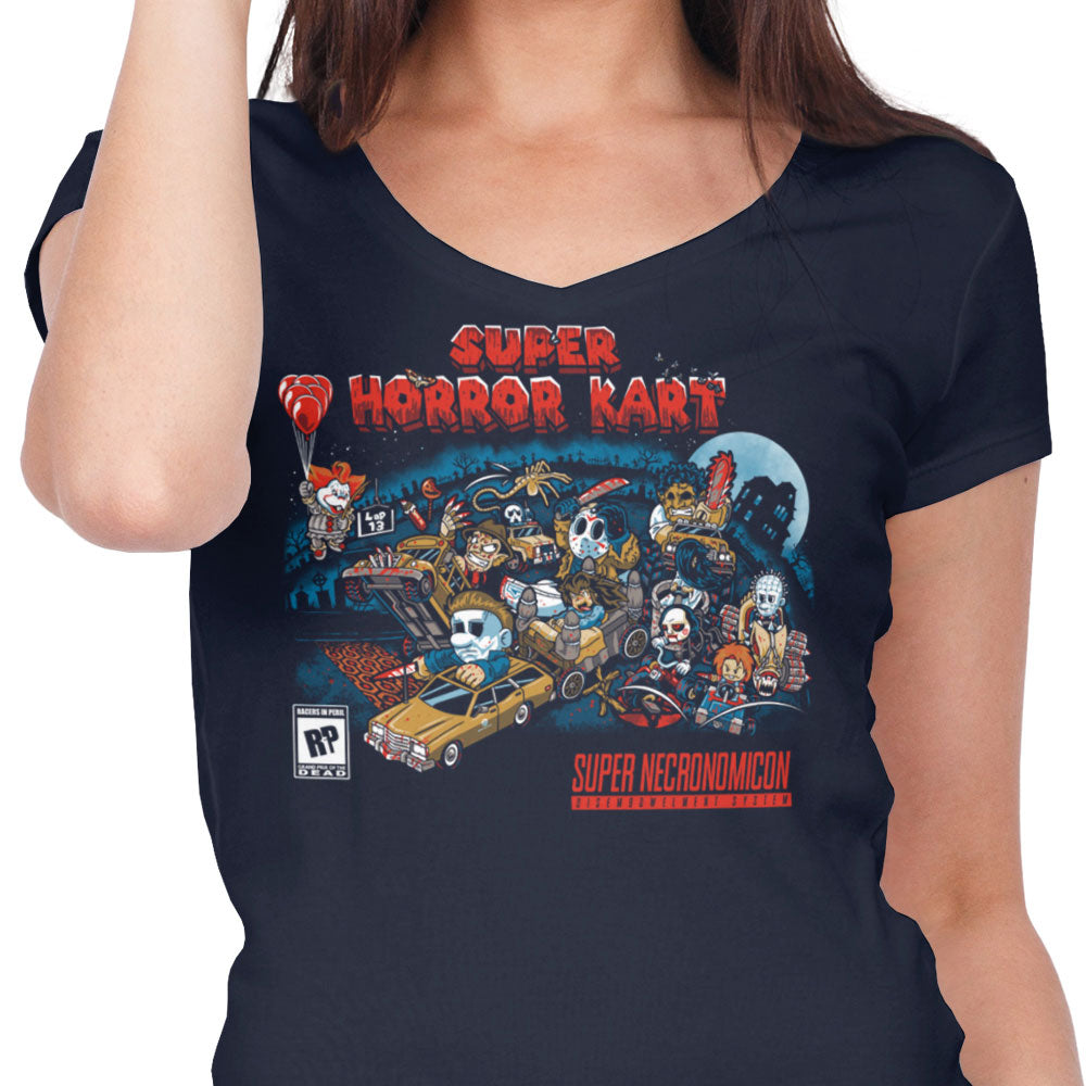 Super Horror Kart - Women's V-Neck