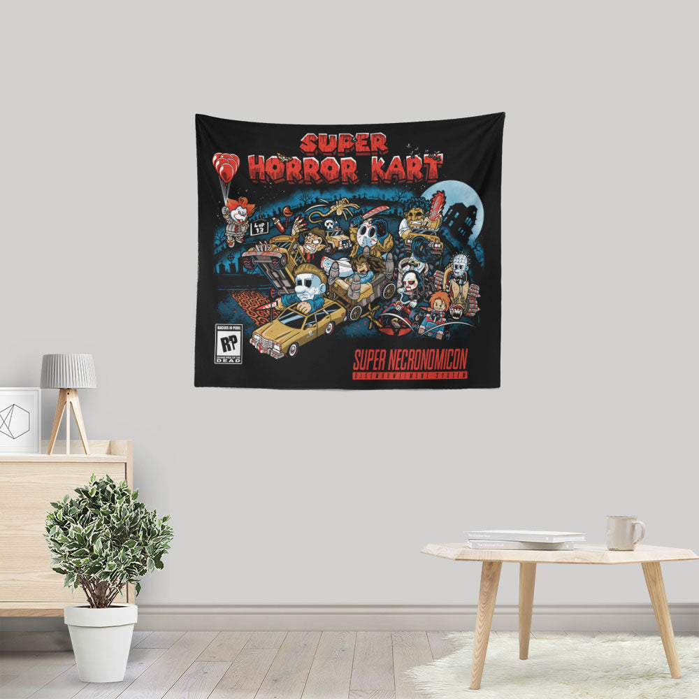 Super Horror Kart - Wall Tapestry
