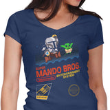 Super Mando Bros - Women's V-Neck