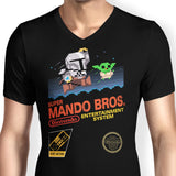 Super Mando Bros - Men's V-Neck