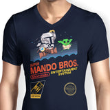 Super Mando Bros - Men's V-Neck