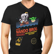 Super Mando Bros - Men's V-Neck