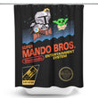 Super Mando Bros - Shower Curtain
