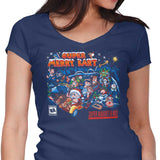 Super Merry Kart - Women's V-Neck