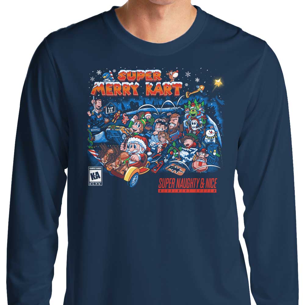 Super Merry Kart - Long Sleeve T-Shirt