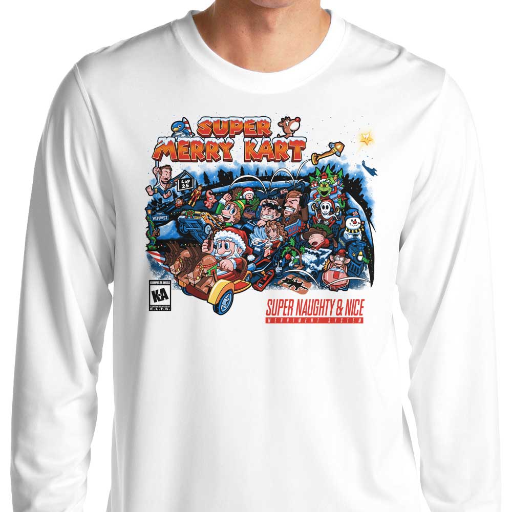Super Merry Kart - Long Sleeve T-Shirt