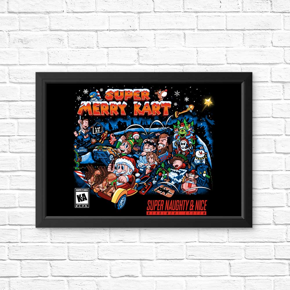 Super Merry Kart - Posters & Prints